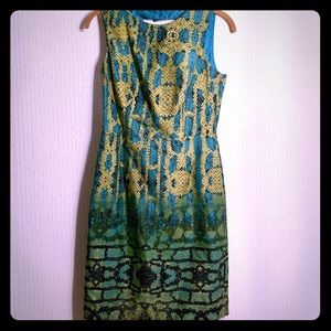 Muse snake skin dress